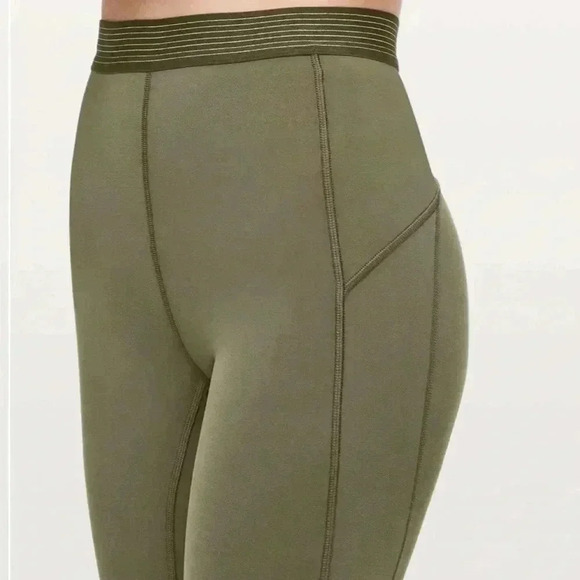 Lululemon Principal Dancer Golden Lining Tight in Armory *28" Size 4 - Picture 4 of 14